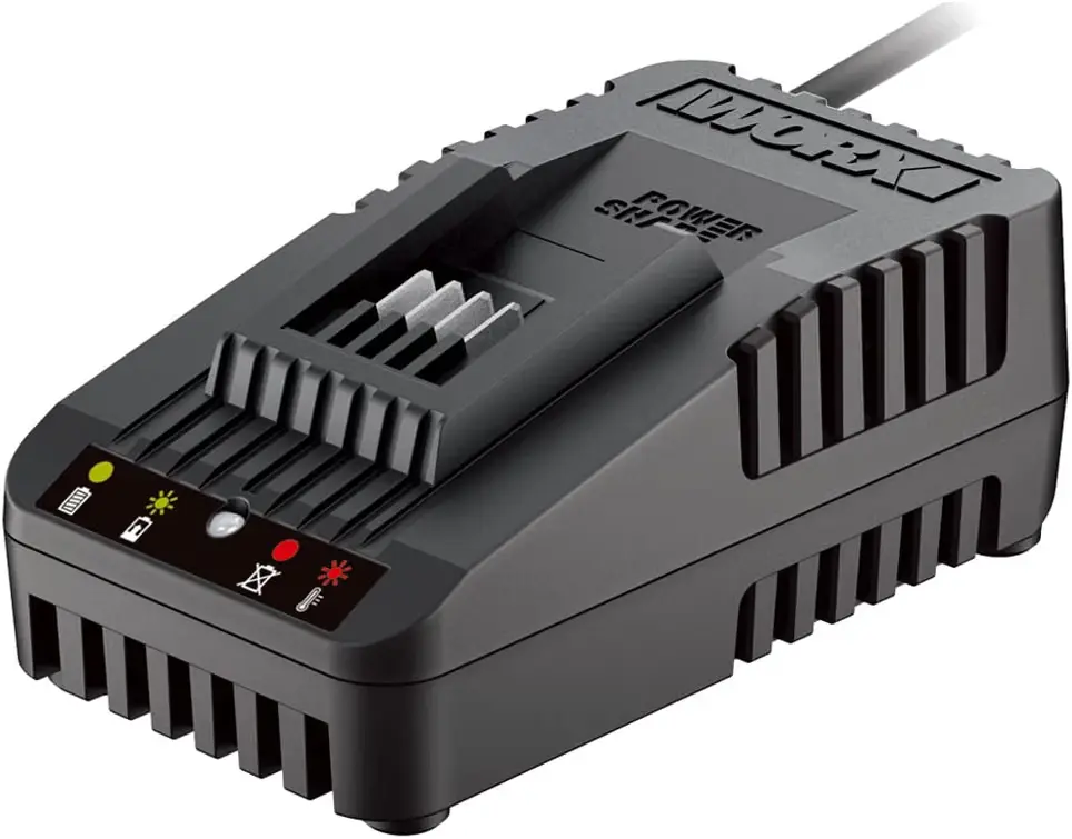 Worx WA3880 cargador rápido PowerShare 20 V / 2 A para robot cortacésped